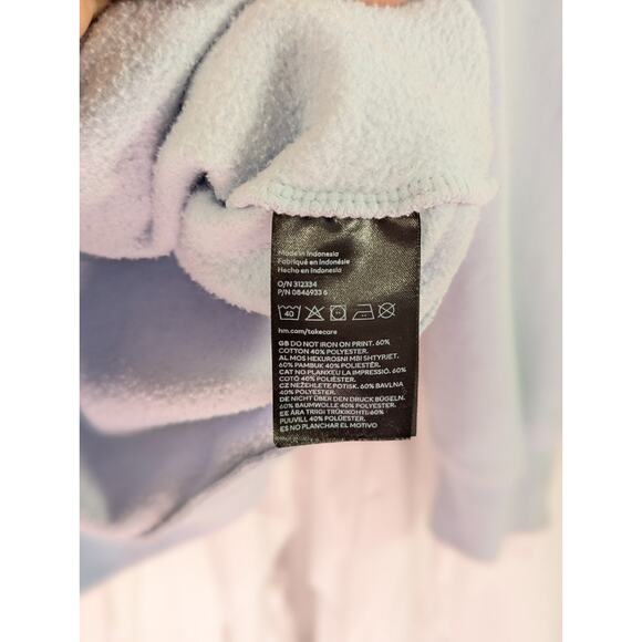 Rick and Morty Portal Boyz 4 Life Blue Hoodie by H&M/Cartoon Network Size XS - Picture 4 of 11